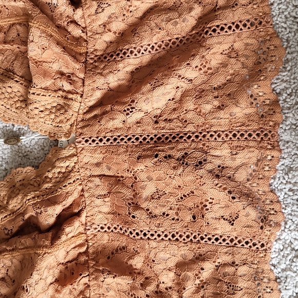 Copper Longline lace bralette - brand new - Picture 3 of 7